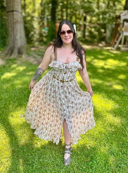 Saddle Rose Midi
