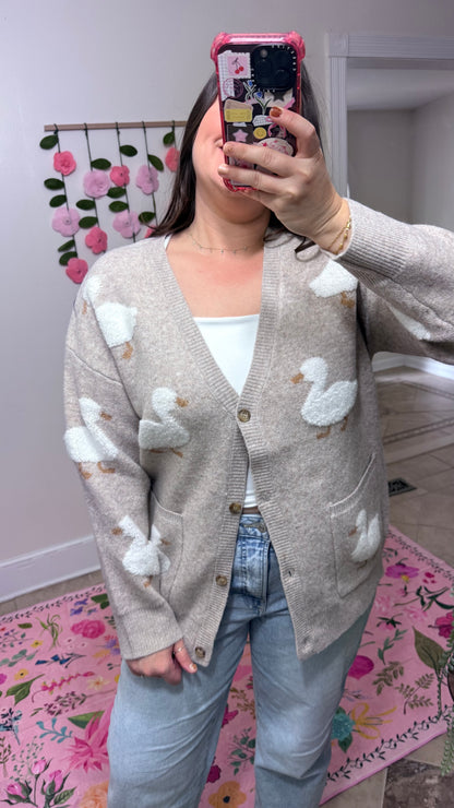 Duck Duck Cardigan