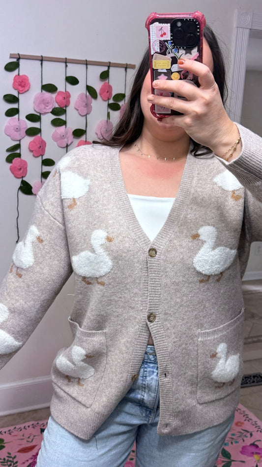 Duck Duck Cardigan