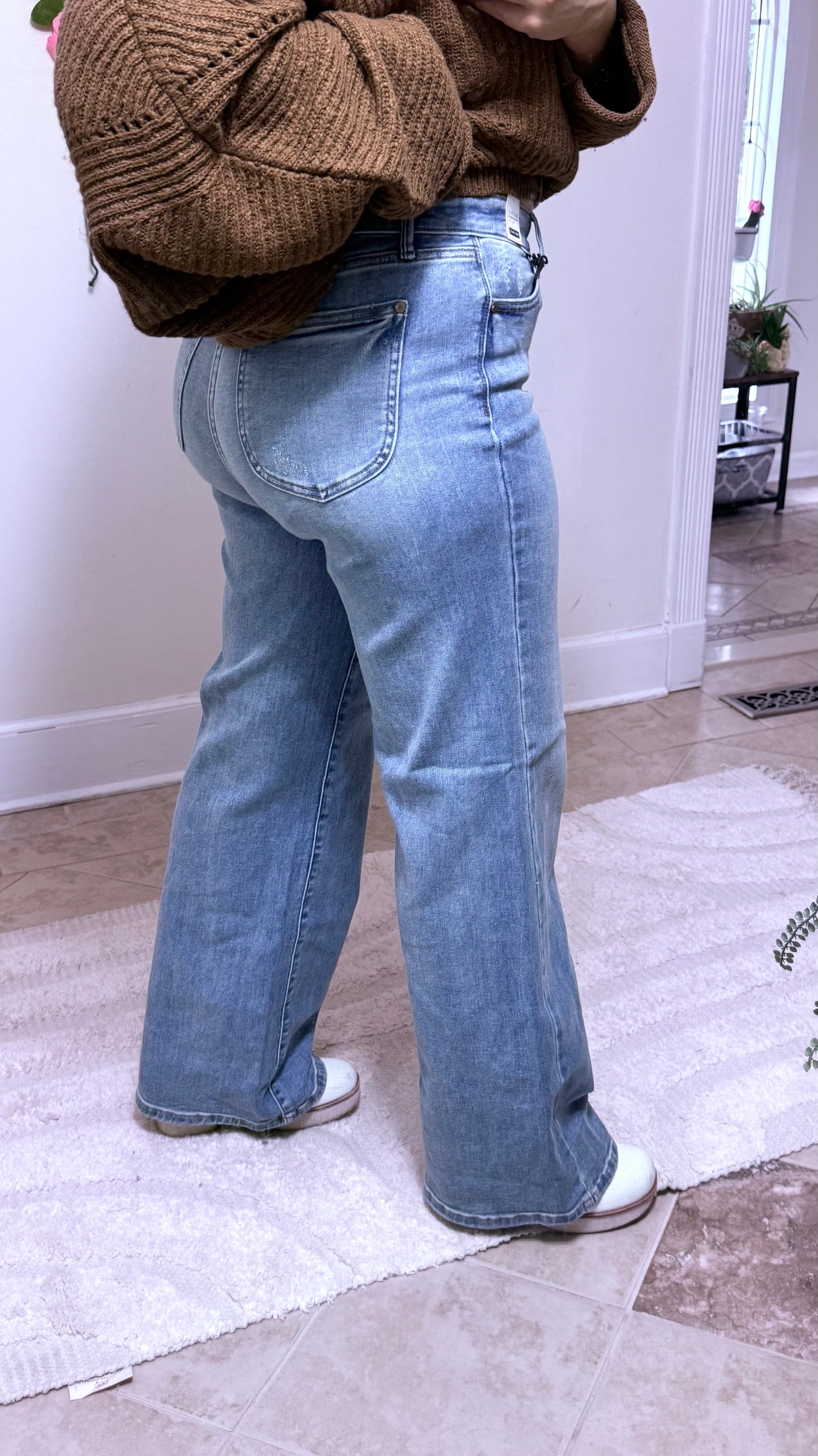 Judy Blue Vintage Wide Leg Jeans