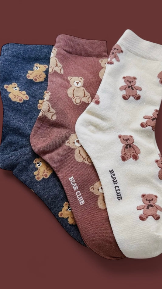 Bear Bear My Bear Socks