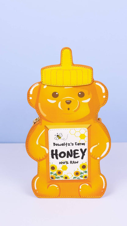 Honey Bear Bottle Crossbody
