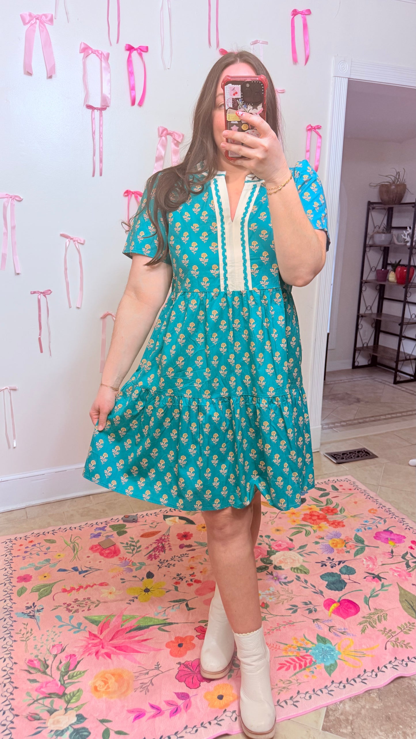 Emerald Garden Dress