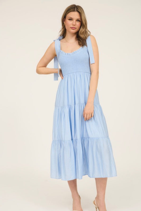 Wisteria Skies Dress