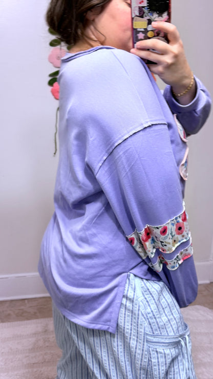 Petal Patch Pullover