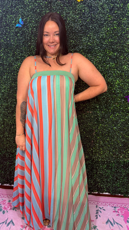 Serafina Striped Maxi