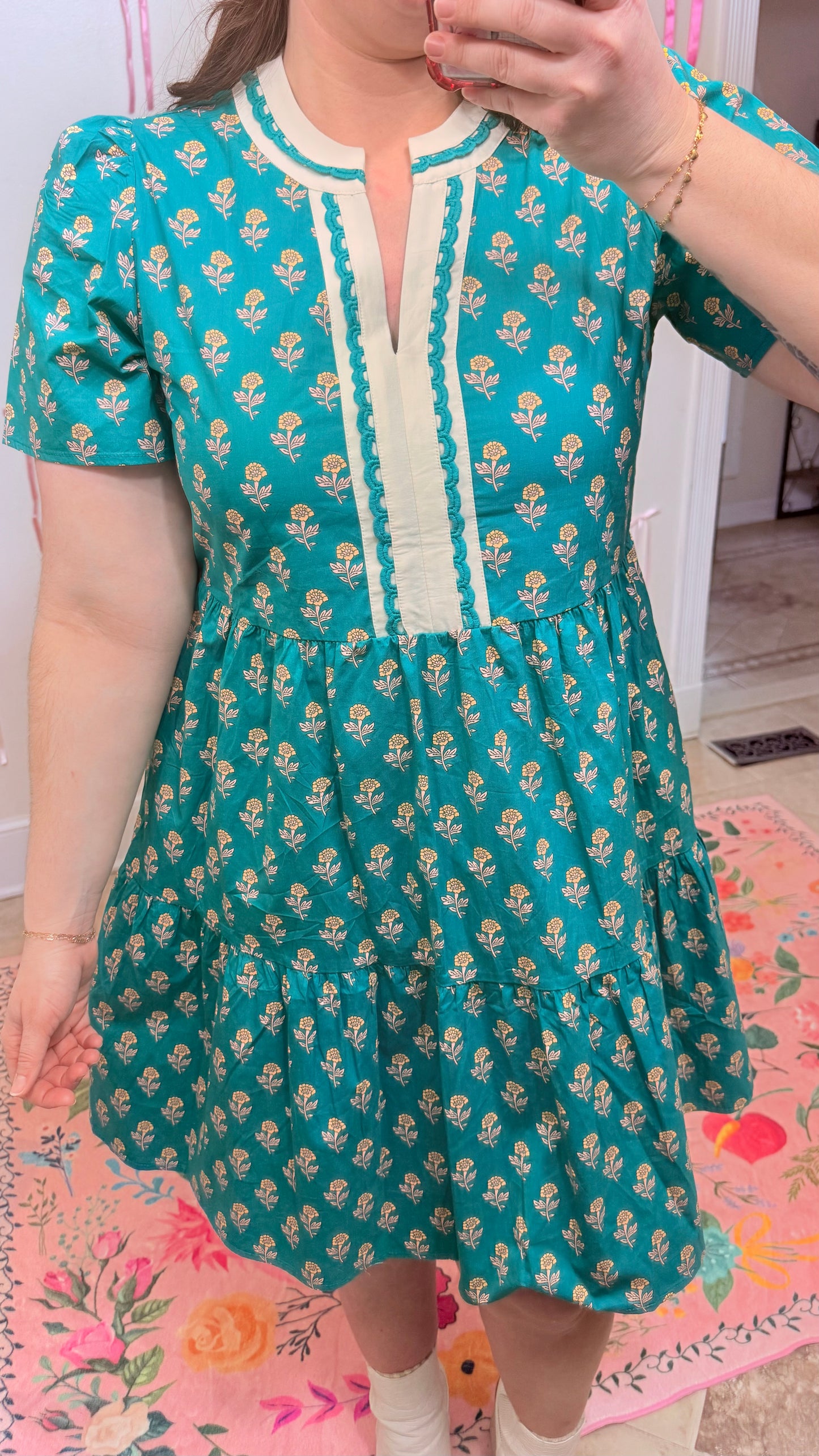 Emerald Garden Dress