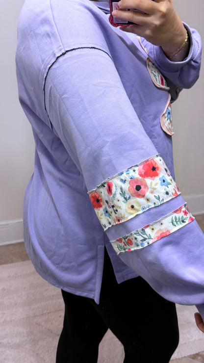 Petal Patch Pullover