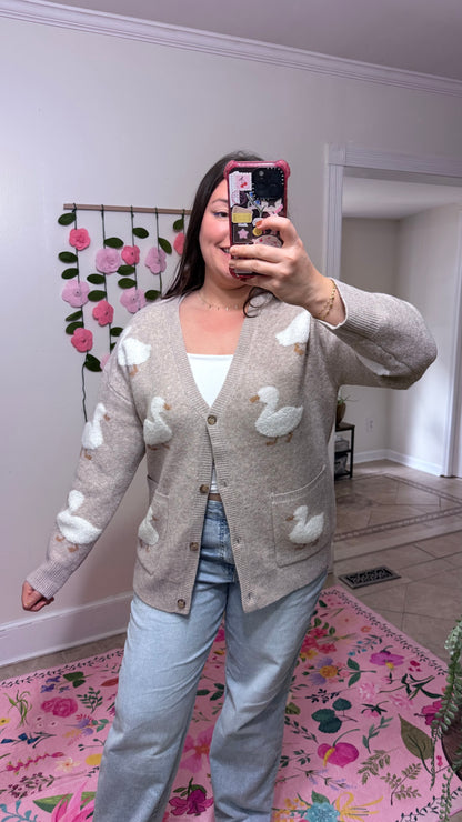 Duck Duck Cardigan