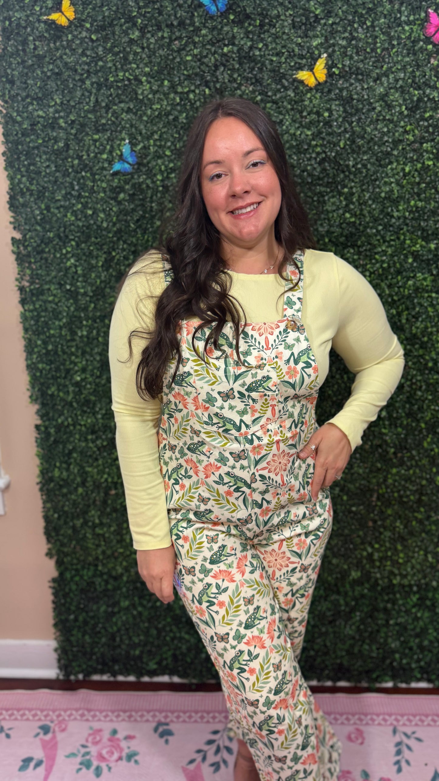 Whimsy Rainforest Overalls