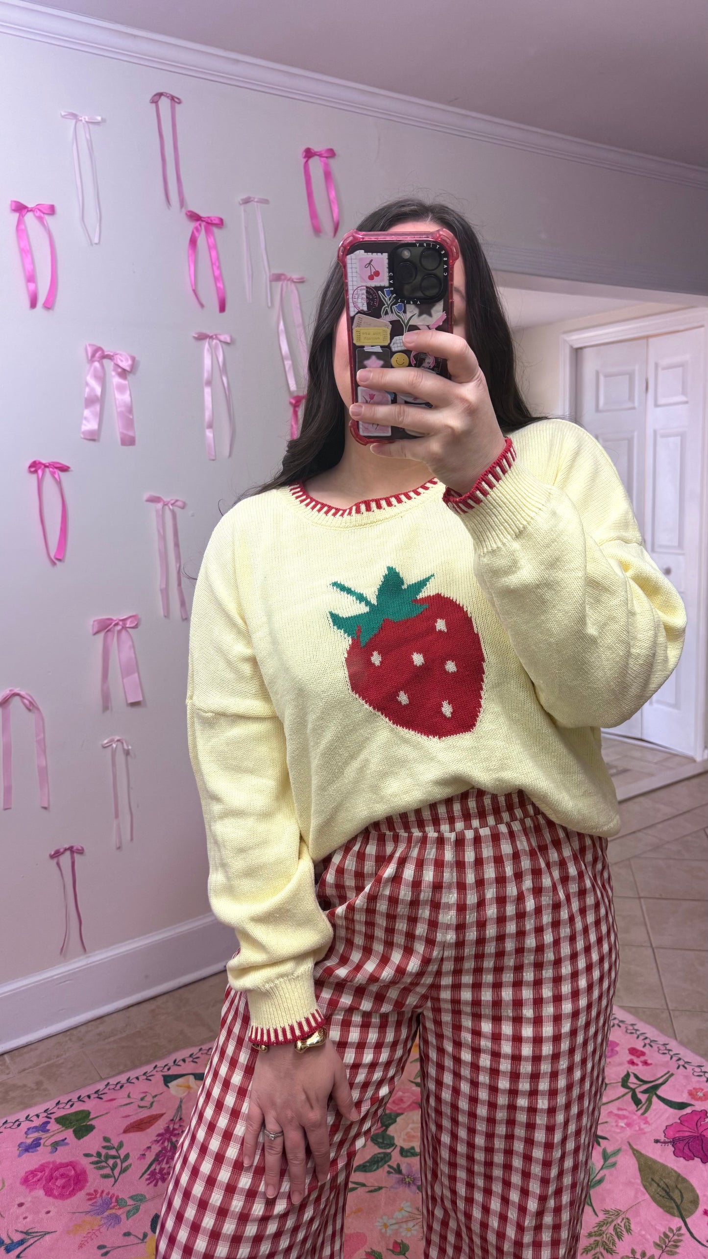 Sweet Berry Stitch Sweater