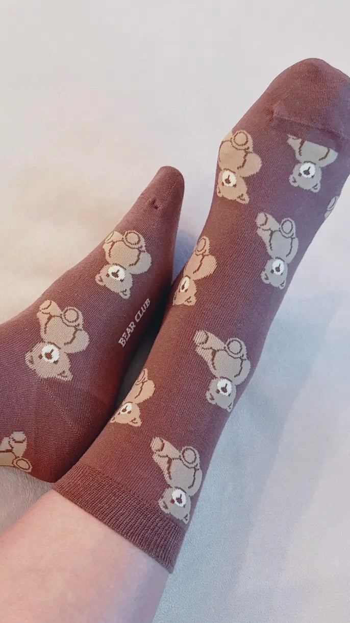 Bear Bear My Bear Socks