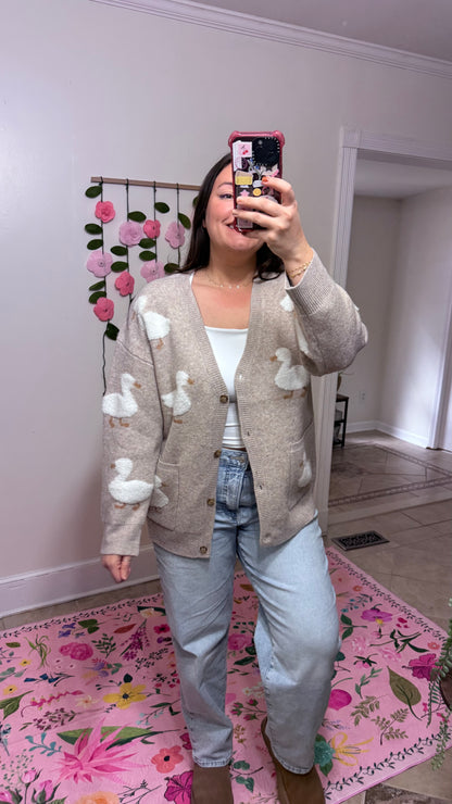 Duck Duck Cardigan