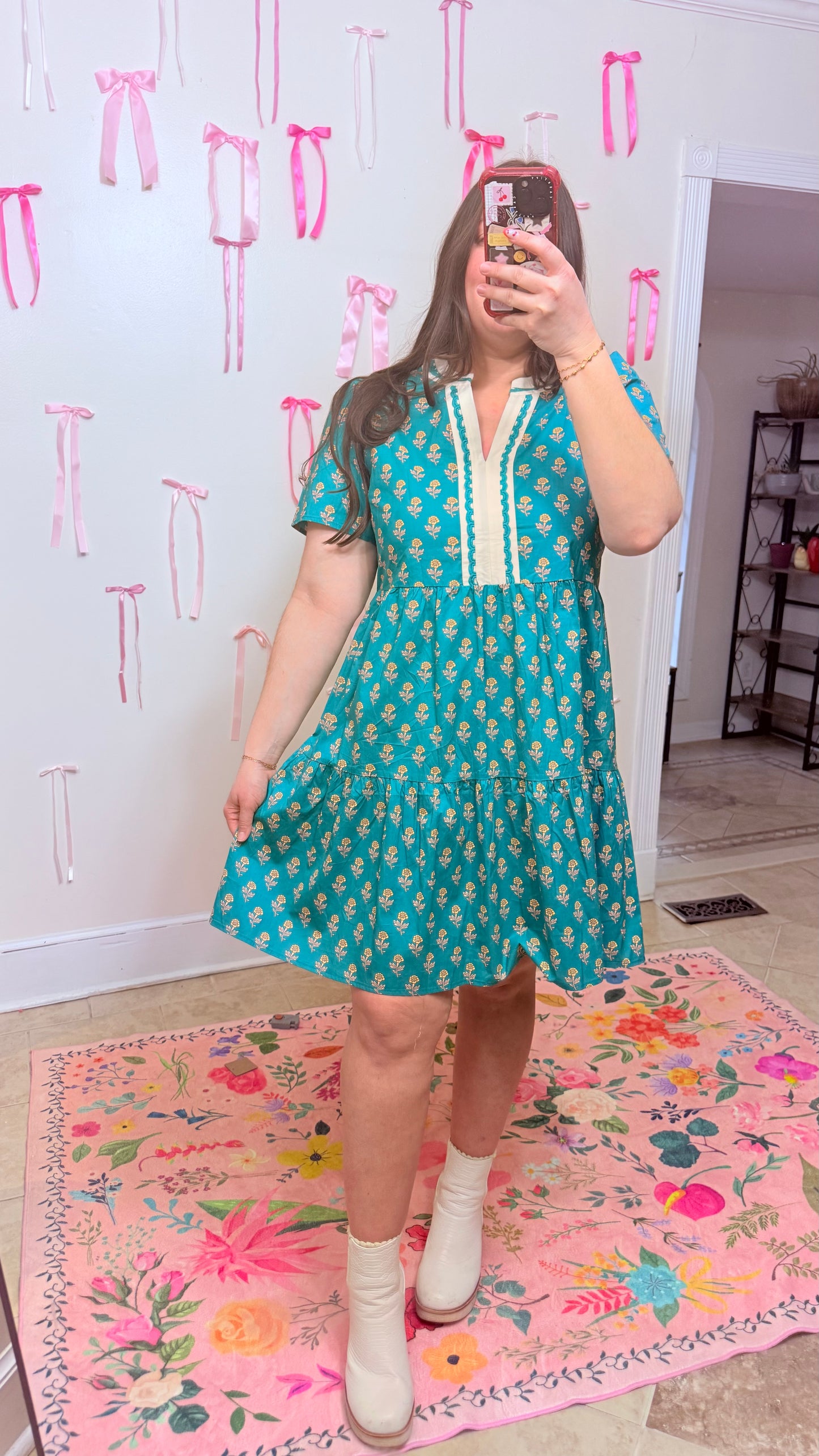 Emerald Garden Dress