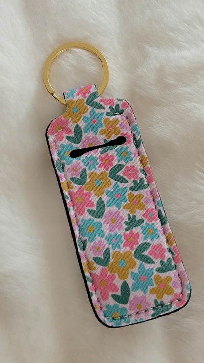 Lip Balm / Lip Stick Keychain Holder – Sage Bloom