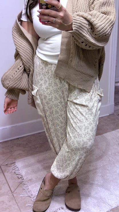 Patchwork Petal Joggers - POL