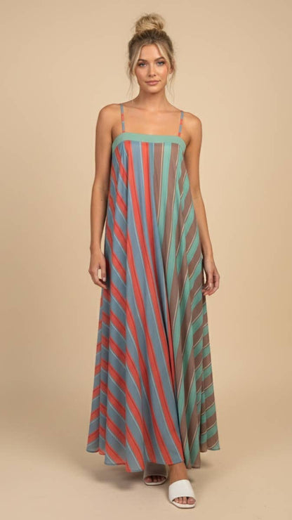 Serafina Striped Maxi