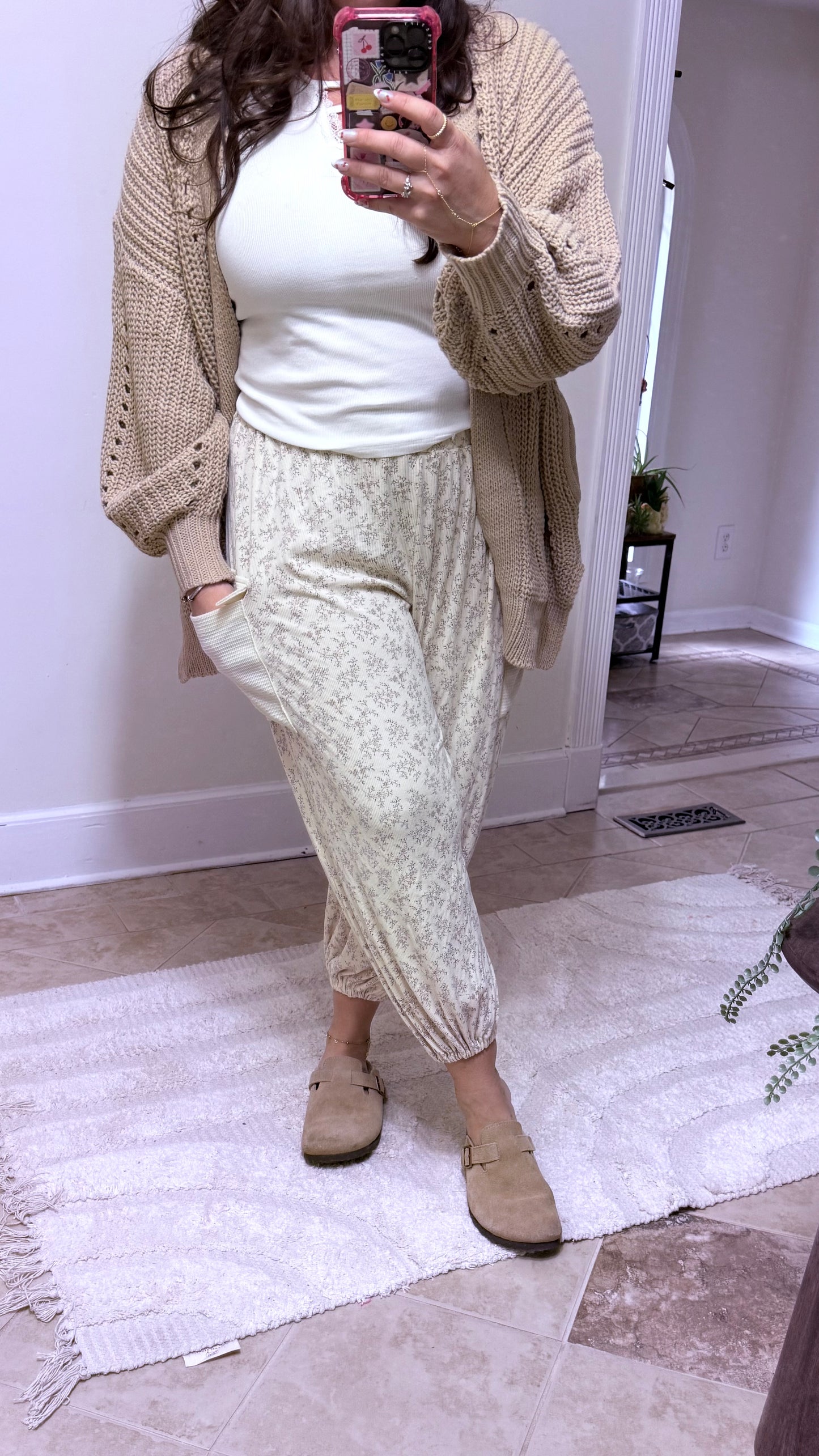 Patchwork Petal Joggers - POL