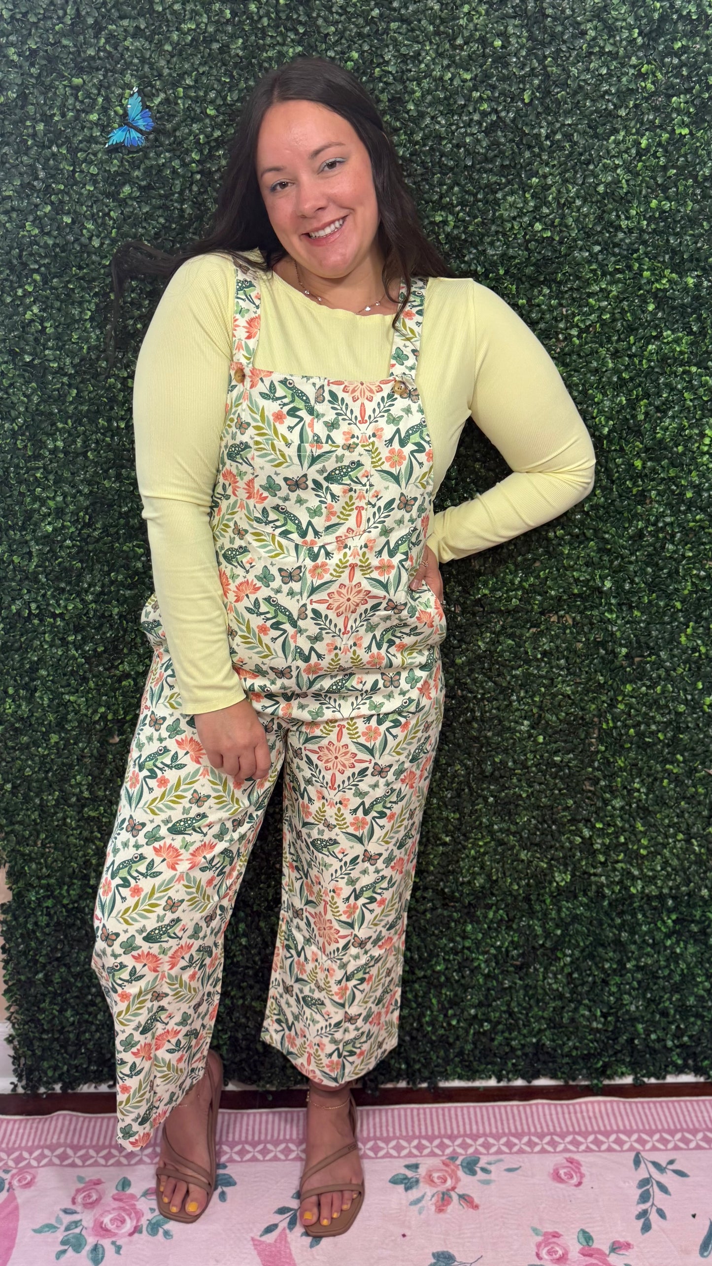 Whimsy Rainforest Overalls