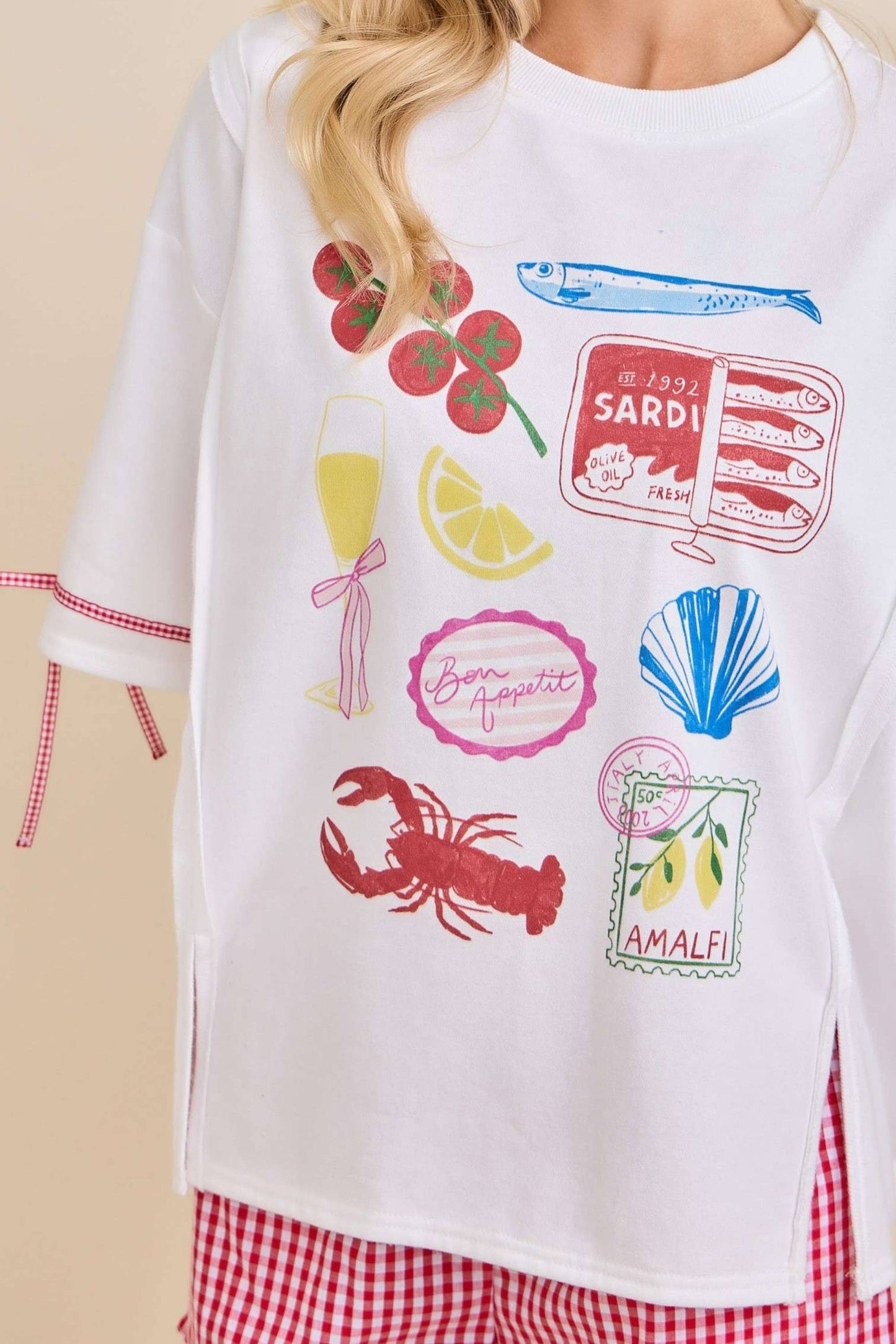 Bon Appétit Sardine Graphic Tee