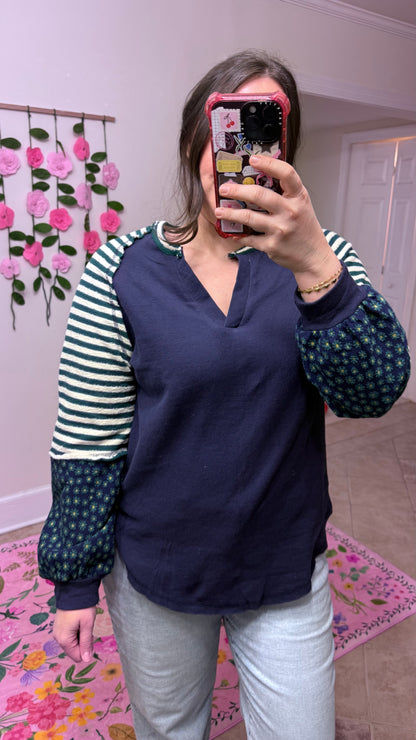 🌼 Wildflower Stripe Top