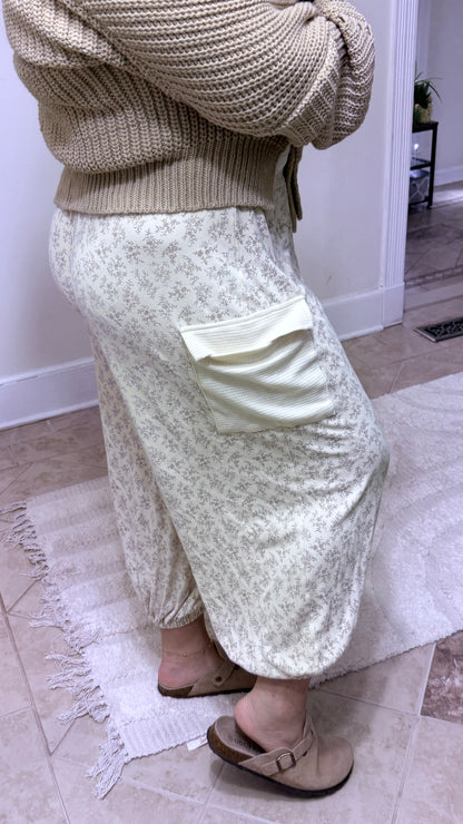 Patchwork Petal Joggers - POL