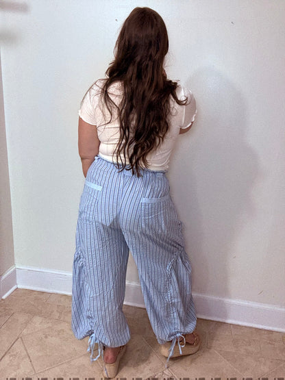 Cloud Cruiser Pants – Blue Stripe