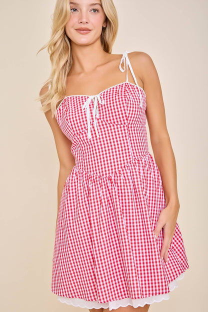 Red Gingham MinI