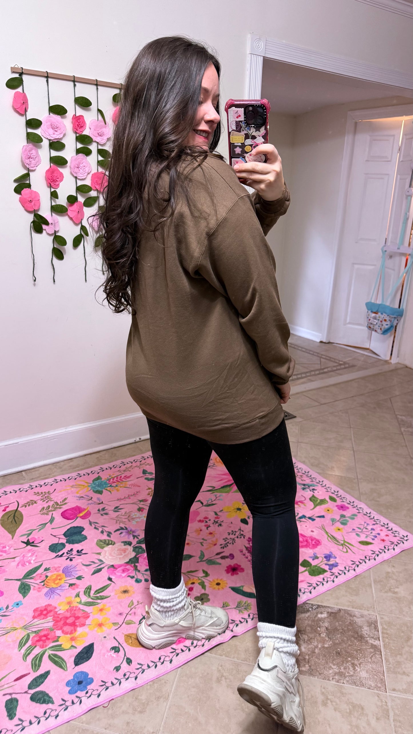 Pray Embroidered Sweatshirt