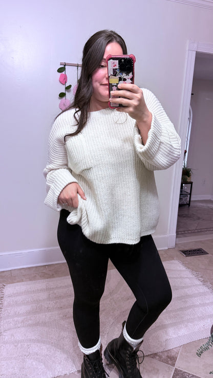 Toasted Marshmallow Sweater