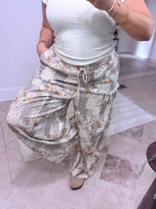 Golden Hour Patchwork Pants