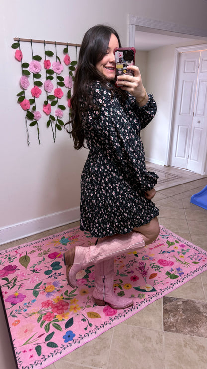 Floral Babydoll Dress