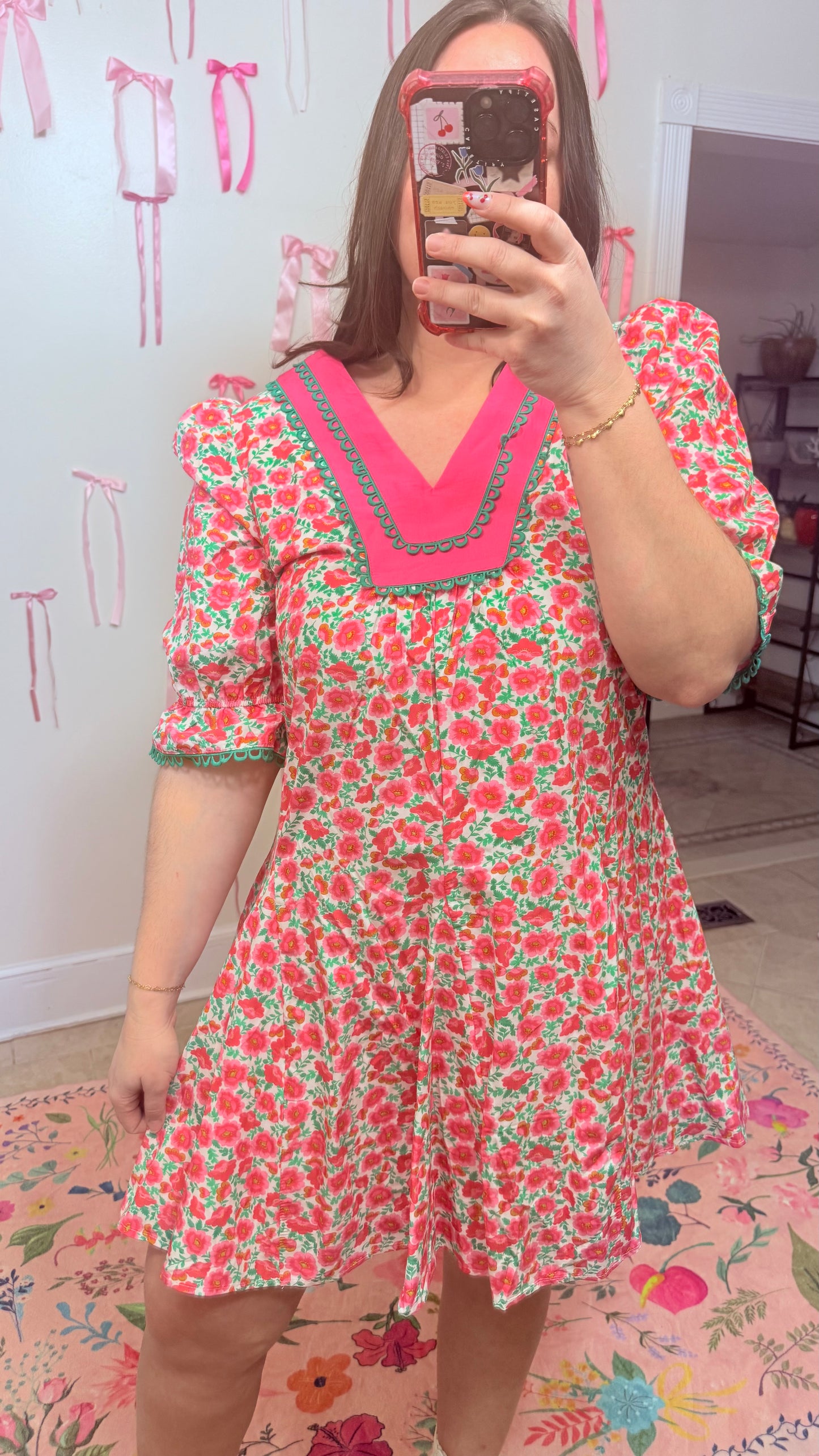 Pink Petal Pop Dress