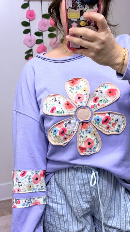Petal Patch Pullover