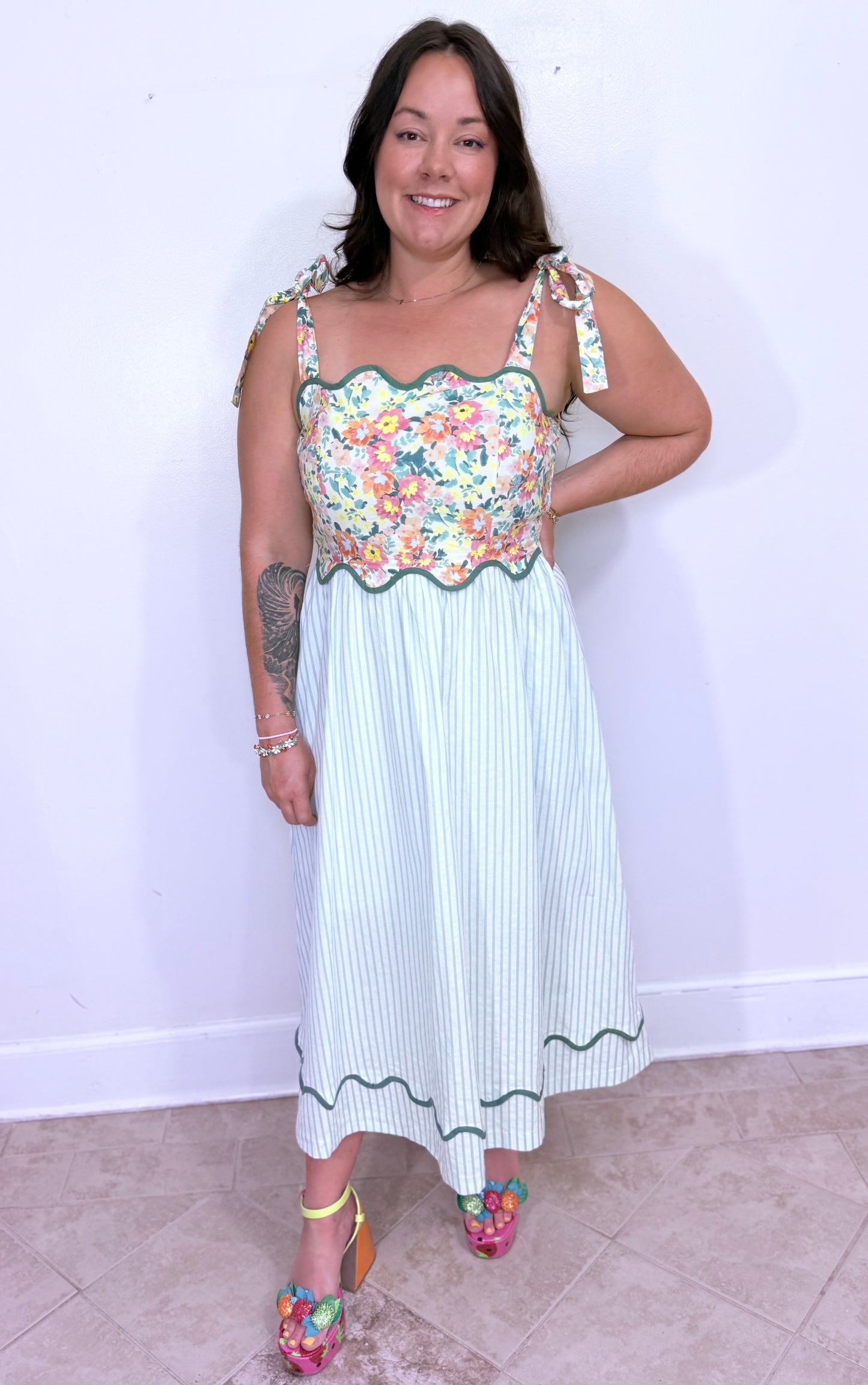 Sweet Pea Midi Dress