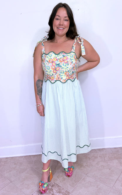 Sweet Pea Midi Dress