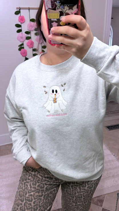 Cold Boo Embroidered Crewneck