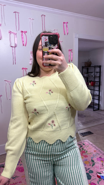 Buttercup Stitch Sweater