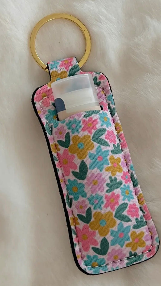 Lip Balm / Lip Stick Keychain Holder – Sage Bloom