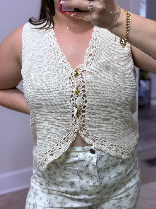 Sweet Stitches Vest