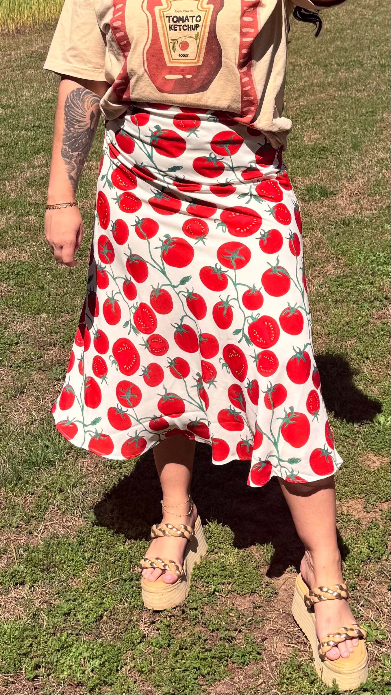 Tomato Skirt