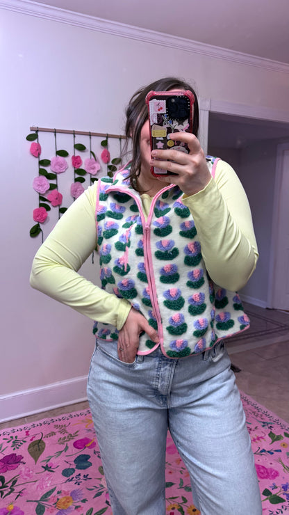 Tulip Pop Textured Vest