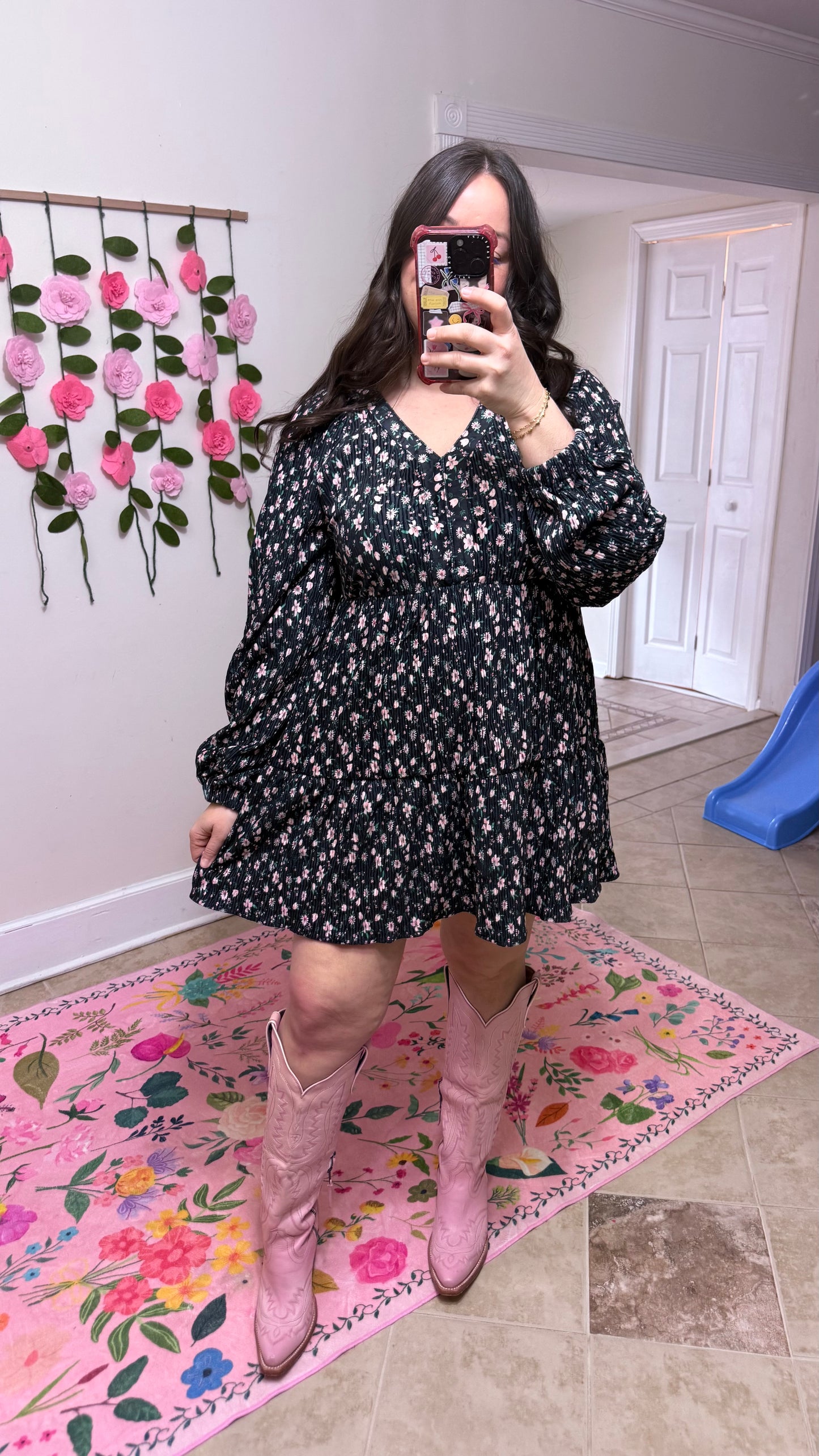 Floral Babydoll Dress
