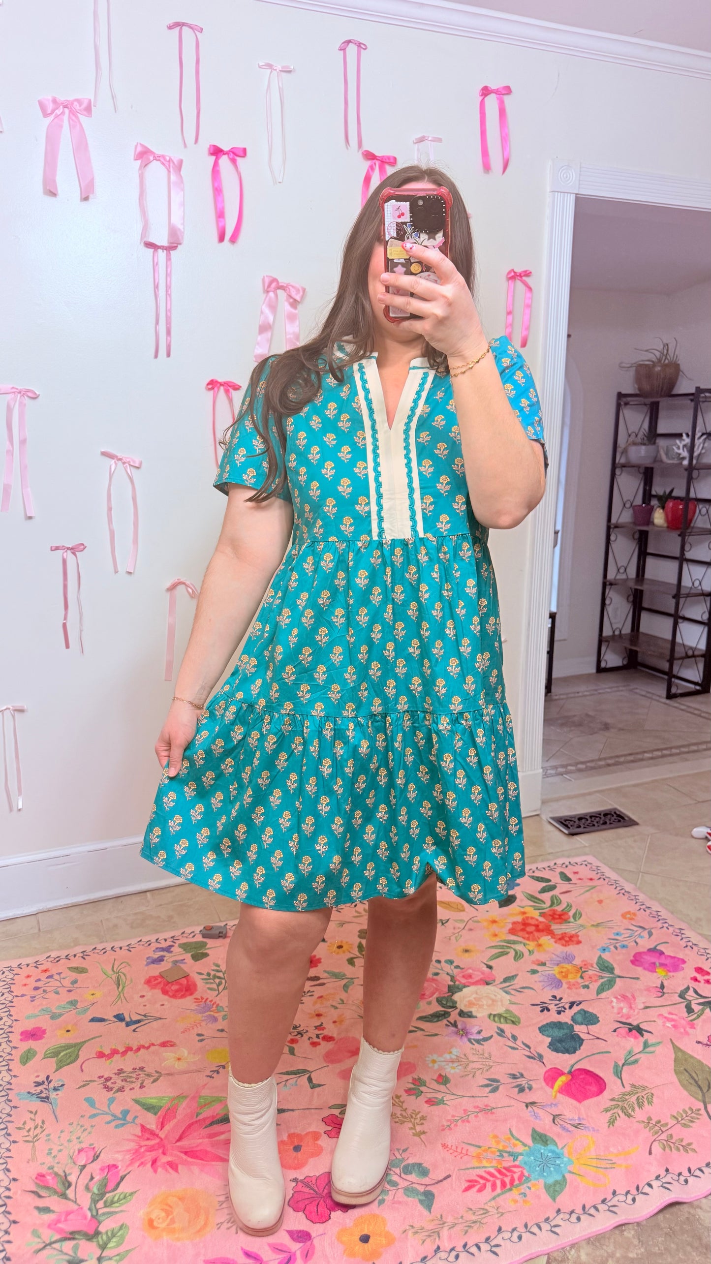 Emerald Garden Dress