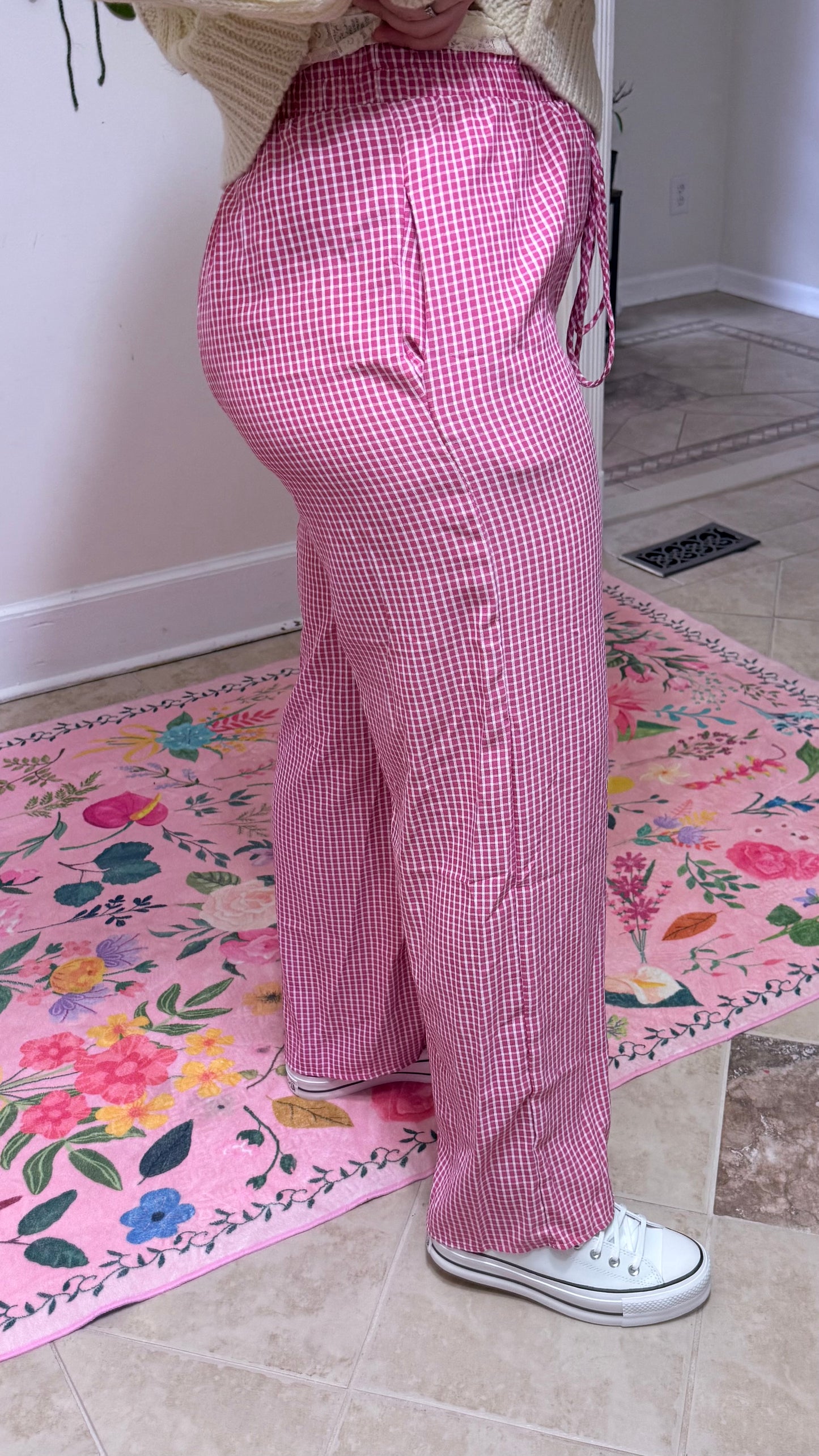 Pink Boxer Pants