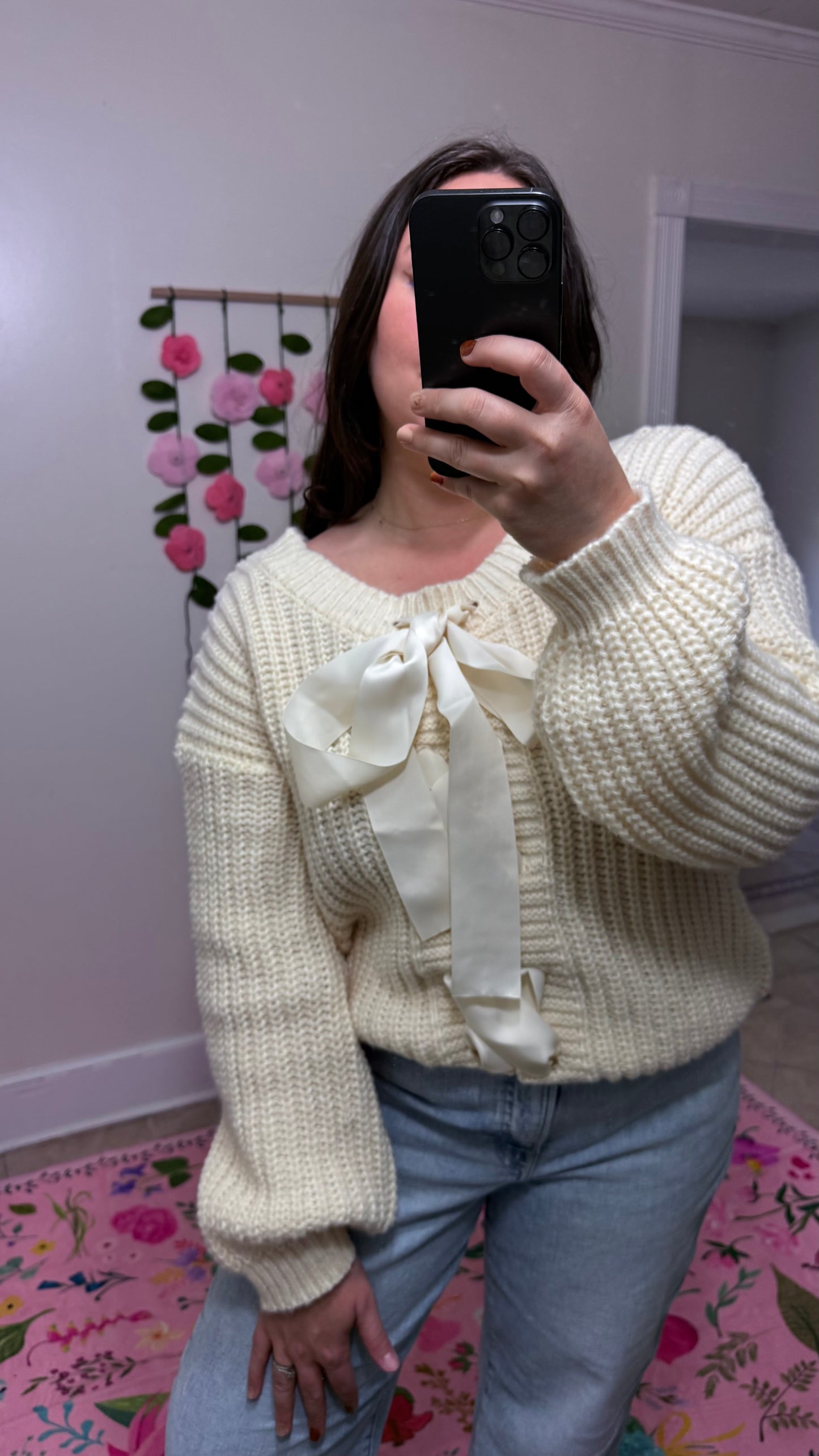 Sugar Bow Sweater 🎀