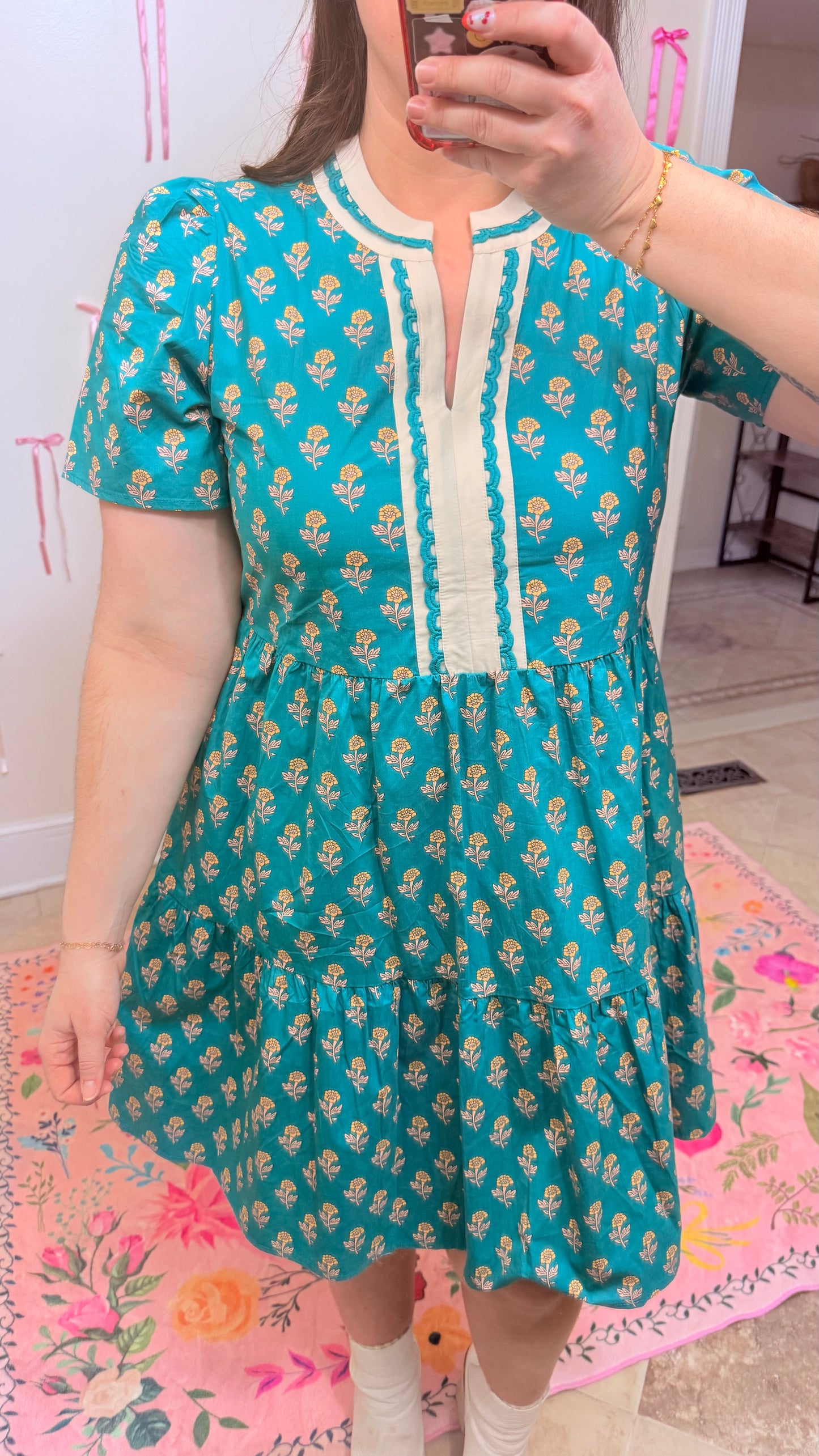 Emerald Garden Dress