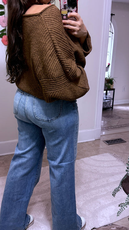 Judy Blue Vintage Wide Leg Jeans