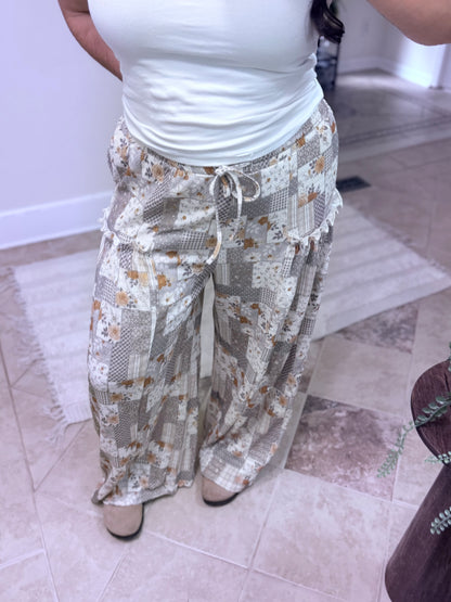 Golden Hour Patchwork Pants