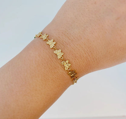 Linked Butterflies Bracelet